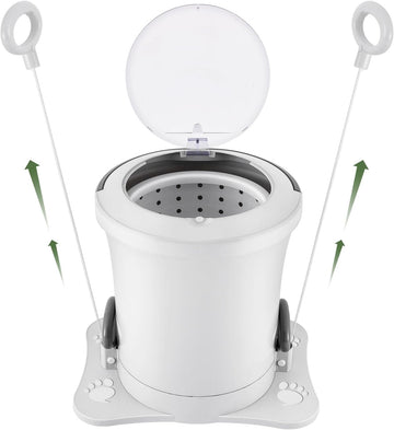 Manual Clothes Dryer Portable Mini Dryer Compact Spinner Non Electric Laundry Washing Machine for RV, Camping, School