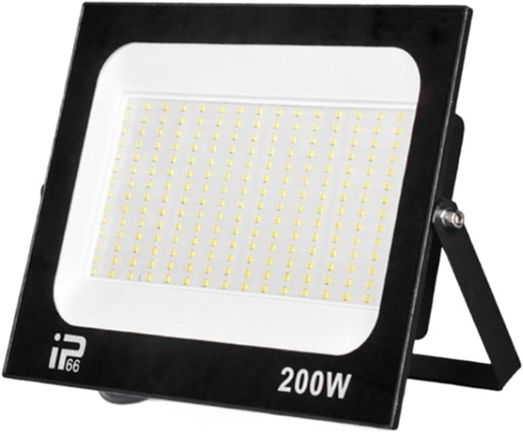 200W LED Floodlight Spotlight Outdoor IP66 Waterproof Courtyard Light Porch Garden Garage Street Indoor