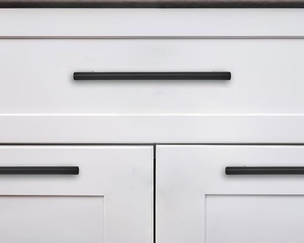 Appliance Handle Pull Inch Hole Center 1 Pack Matte Black Cabinet Pulls Heavy Duty Solid Kitchen Drawer Handle