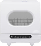 Portable Dishwasher, 1200W Countertop Mini Dishwasher With Display Screen