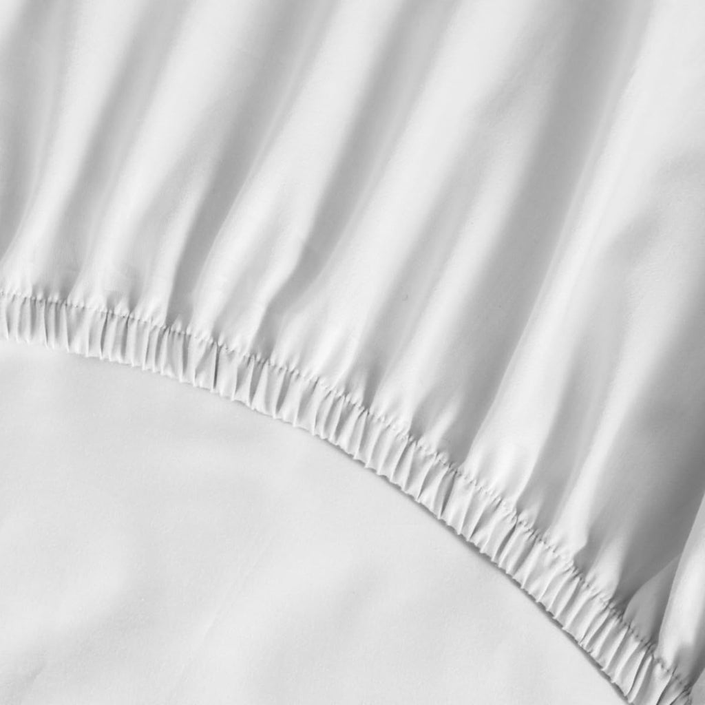 285 Thread Count Percale Full Sheet Set - 100% Peruvian Pima Cotton, 4 Piece (Flat, Fitted, 2 Pillowcases) - Cooling