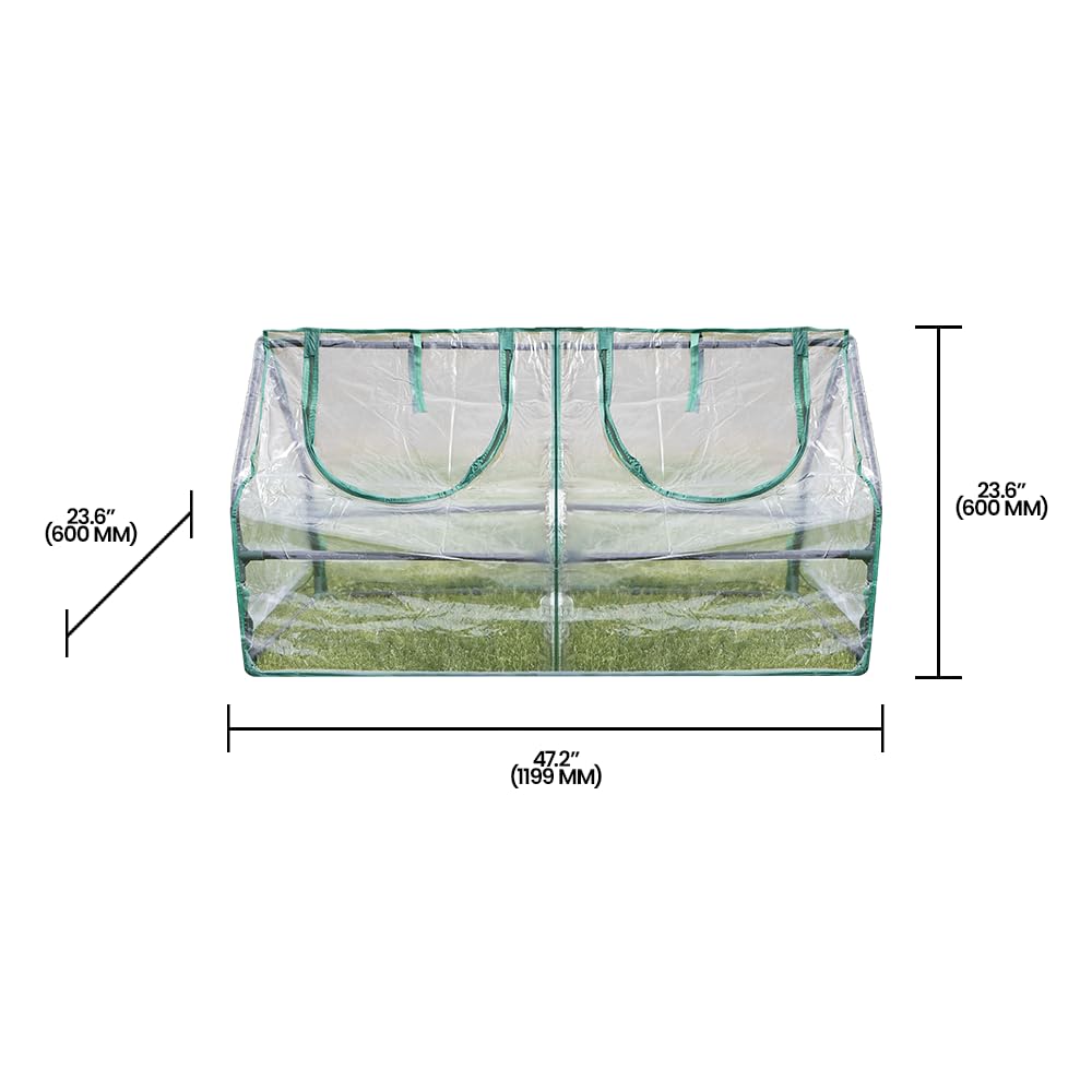 Garden Cold Frame Greenhouse Cloche - 10 Pack