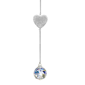 Sympathy Gifts for Loss of Loved One Crystal Ball Suncatcher, Bereavement Memorial Gifts for Loss of Father Mom Dad