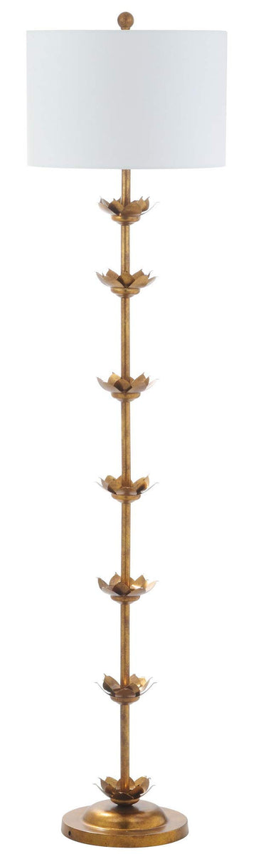 Landen Floor Lamp, 63.5" Antique Gold