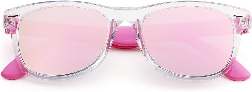 Kids Polarized Sunglasses Flexible TPEE for Toddler Girls Boys