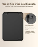 22" x 30" Bathroom Mirror Black Bathroom Mirrors for Over Sink Modern Bathroom Vanity Mirror Entryway or Living, Metal
