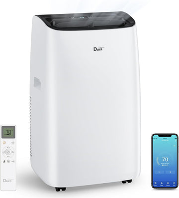 Smart Portable Air Conditioners, 12000 BTU(Ashrae) /8150 BTU (SACC) Quiet AC Unit, Built