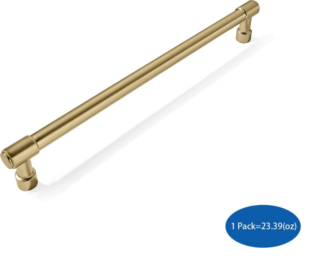 Appliance Pulls Champagne Bronze 18 Inch(457mm) Center to Center 1 Pack Heavy Duty Drawer Pulls Kitchen Cabinet