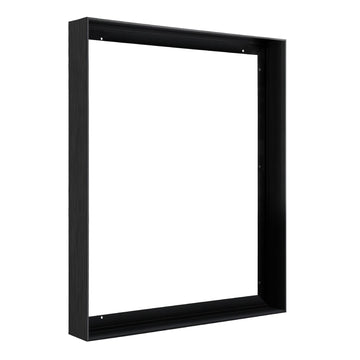 24x36 Black Floater Frame for Stretched Canvas Art, 1.5" Deep, Black