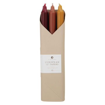 12" 6pk Taper Combo - Autumn Harvest - 72744