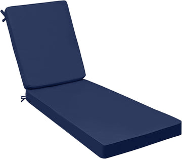 Outdoor Chaise Lounge Cushions, 72 x 21 x 3 in, Set of 1 | Patio Furniture Replacement Chair Cushions