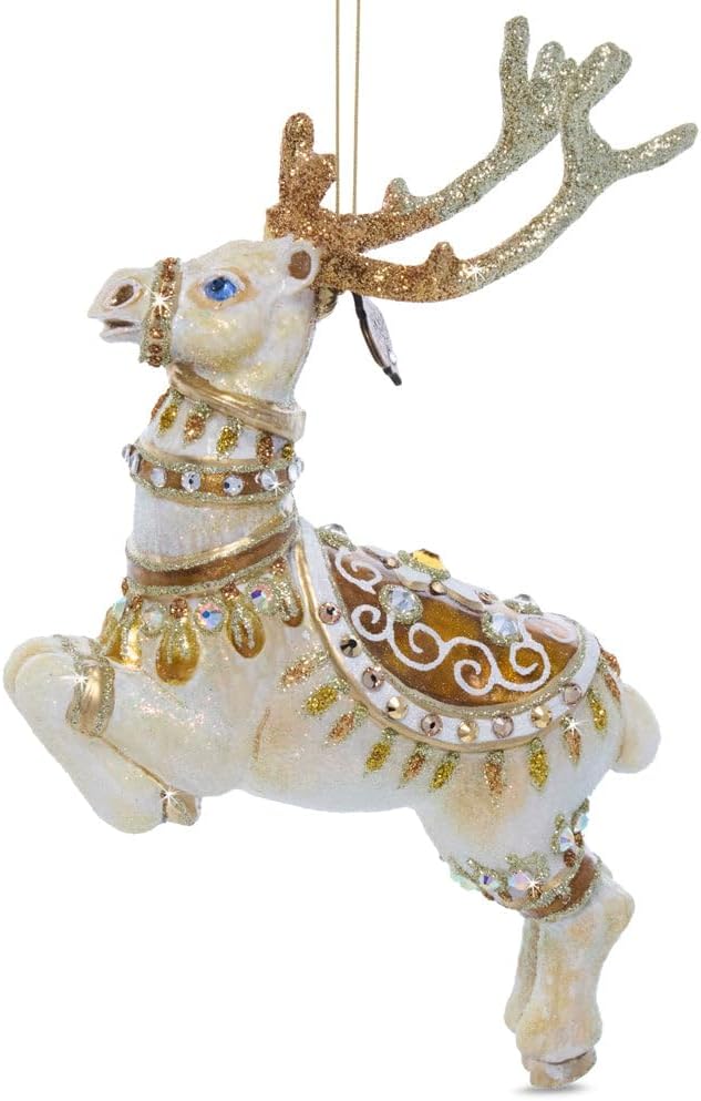 Blitzen Glass Ornament - SDH20106-250