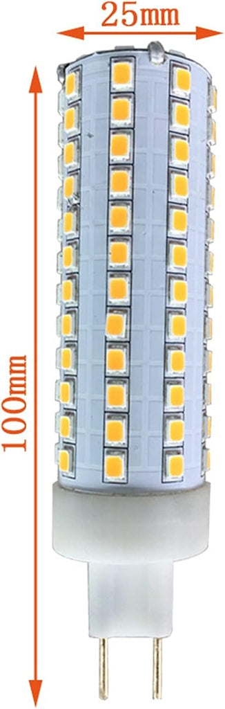LED Light 10Pcs Dimmable G8.5 LED Bulb 2835 SMD 15W 20W LED Corn Light 360 Degree Light Beam Angle AC85-265V G8.5