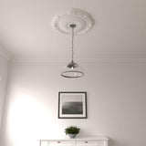 Heaton Ceiling Medallion 27 1/2"OD x 3 7/8"ID x 2 1/4"P (Fits Canopies up to 6 1/2") Factory Primed