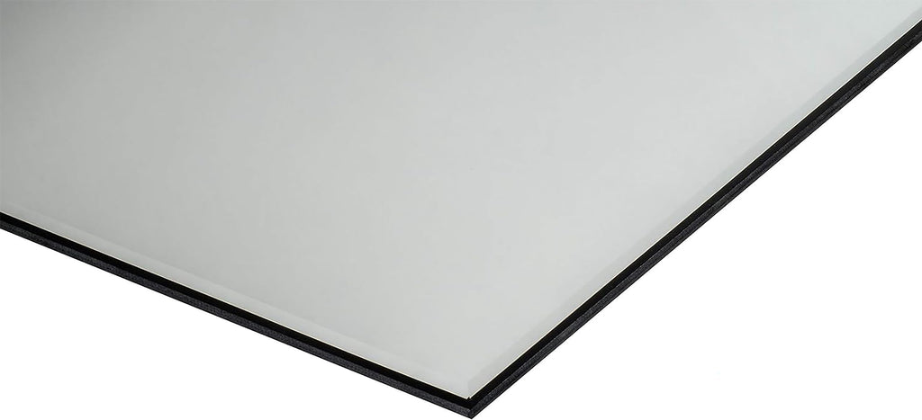 16" x 20" Large Decorative Frameless Beveled Edge Wall Hanging Mirror, Rectangular
