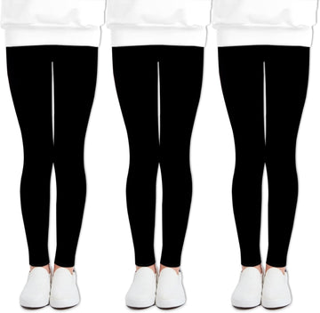 Multipack Cute Printed Girls Stretch Leggings Ankle Length