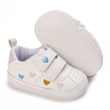 Baby Boys Girls Shoes Non-Slip Rubber Sole Sneakers Infant First Walking Toddler Crib Shoes Newborn Loafers Flats.