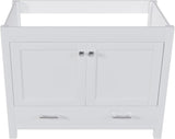 42" Bathroom Vanity Without Top Sink,Freestanding Cabinet Base with Soft-Close Door and Drawer