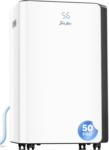 54Pint Dehumidifier for 4500Sq.Ft, Compressor Dehumidifiers for Home
