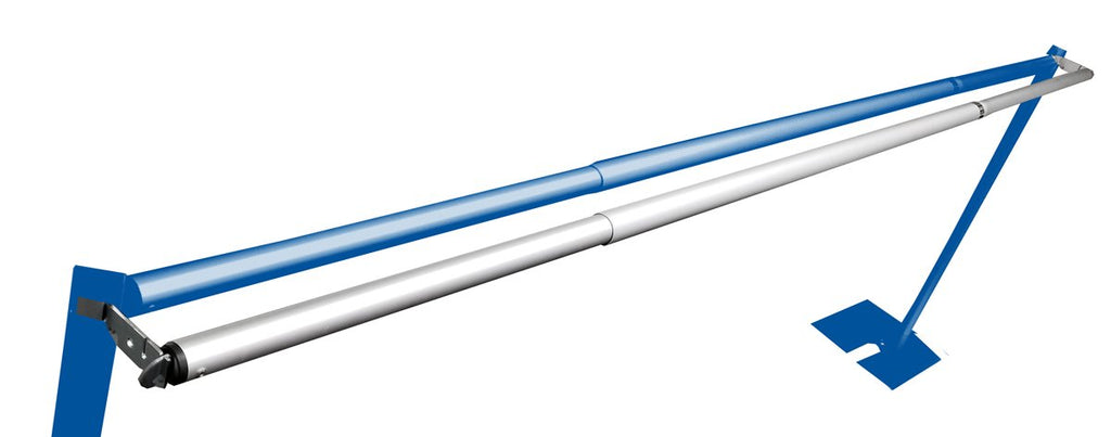 Double Layer Adjustable Crossbar and Hangers for use with Pipe and Drape Kit, 8-10ft Width