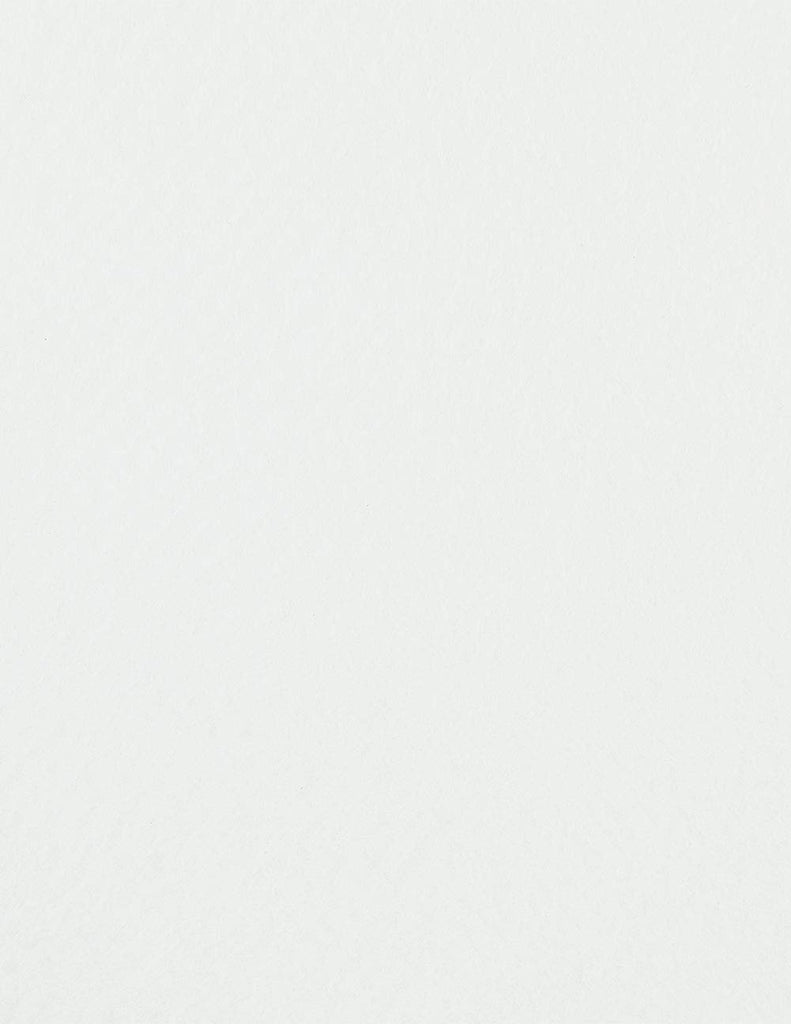 White Acrylic Felt - 72" X 2 Yard