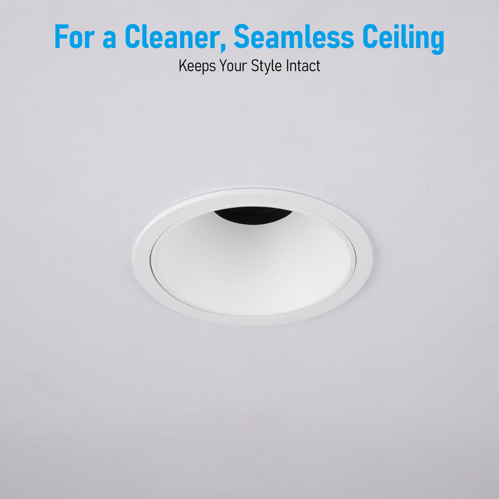 3 Inch 5CCT Zero Glare LED Recessed Lights with J-Box