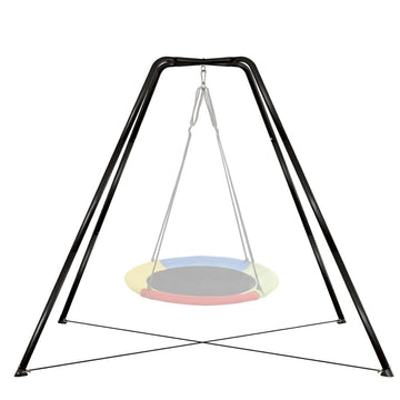 Swing Stand for Kids, Heavy Duty Metal Swings Frame for Backyard Indoor, Anti-Rust and All Weather Resistance