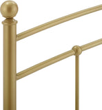 Abigail King Metal Headboard in Gold