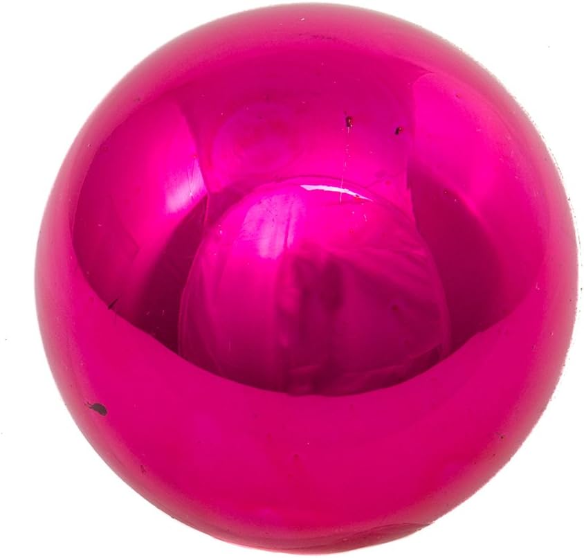 65mm Shiny Multicolored Glass Ball Ornaments, 6-Piece Box Set, GG0123 - Set of 6