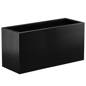 Metal Planter Box 42" x 16" x 18", Large Rectangular Window Box