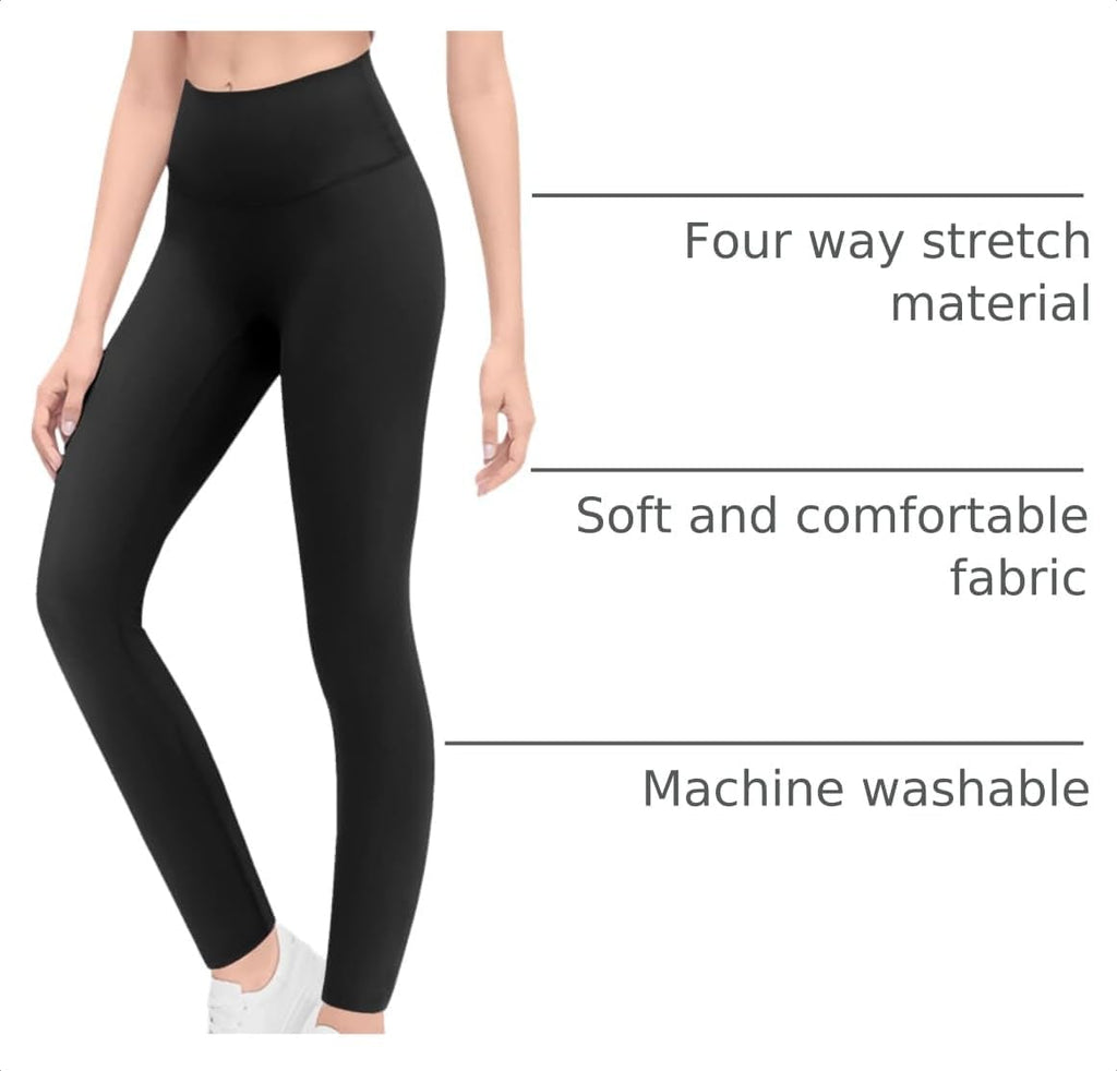 Bootcut Leggings Girls Teens High Waist Soft Stretch Yoga Pants