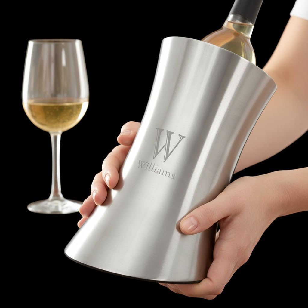 Double-Walled Insulated Stainless Steel Wine Chiller