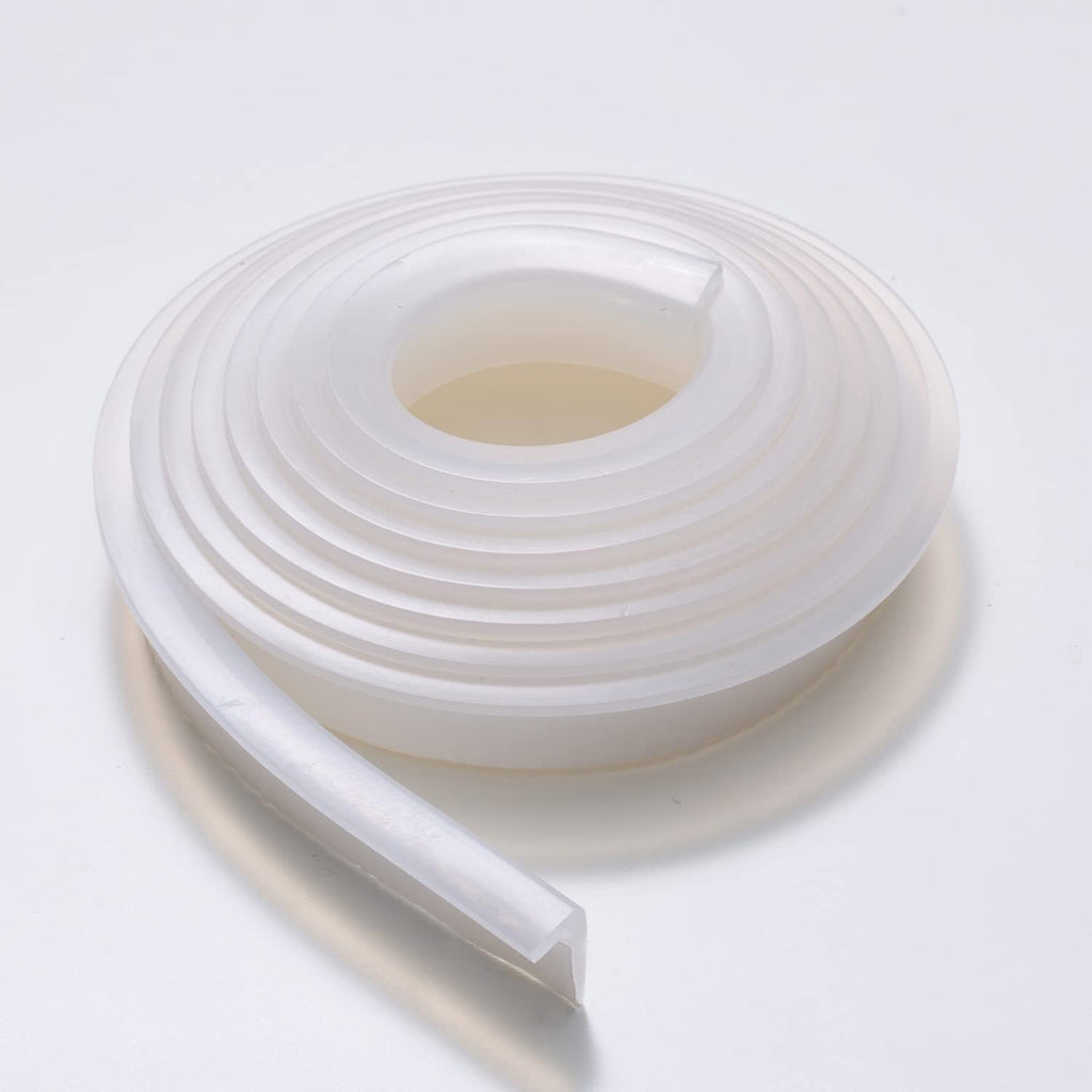 100% Silicone Clear Edge Protector Baby Proofing Furniture Guard, 3FT