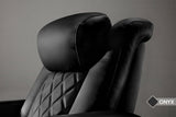 Tuscany Home Theater Seating Semi-Aniline Italian Nappa 20000 Leather Ultimate Luxury Heat & Ventilation Power