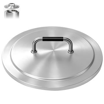 19.7" Fire Pit Lid for Bonfire 2.0, 304 Stainless Steel Cover