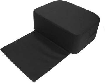 Salon Booster Seat Cushion for Child Hair Cutting, PU Leather Barber Heightening Pad for Vintage Chairs