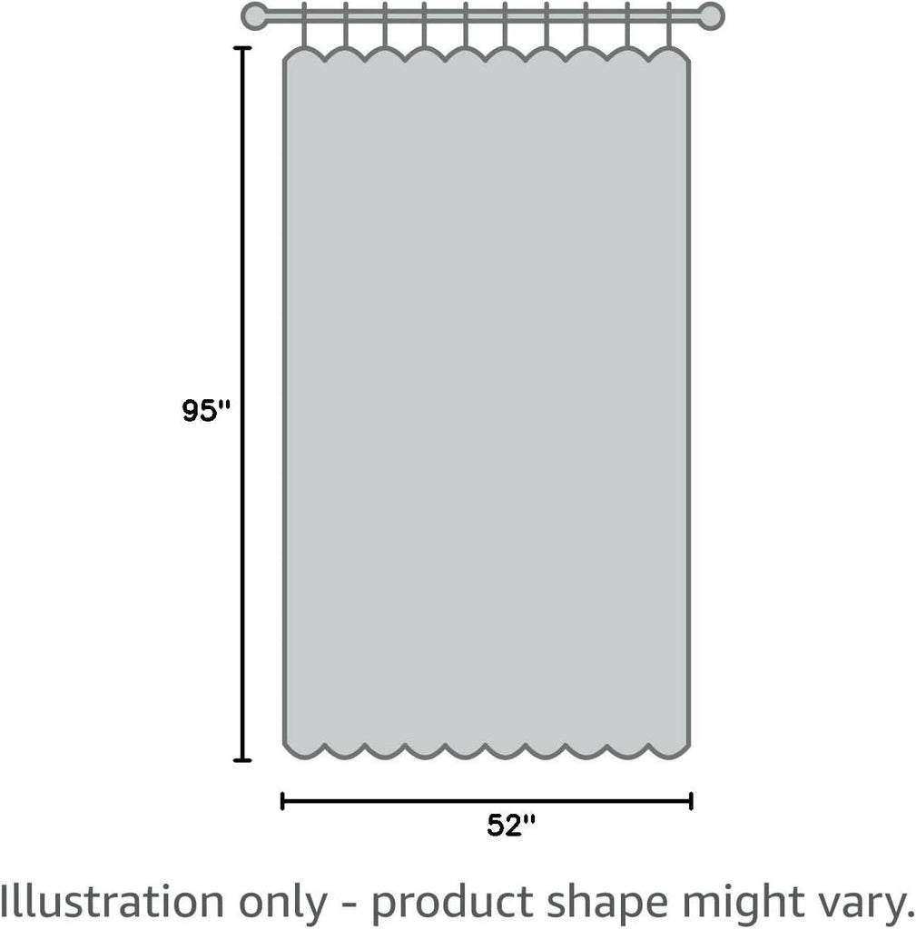 Waterproof Indoor/Outdoor Curtains Thermal Insulated | Sun Blocking Privacy Grommet Blackout Curtains /Porch/Living