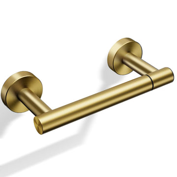Day MoonTM - Gold Toilet Paper Holder Wall Mount - Modern Roll Holder