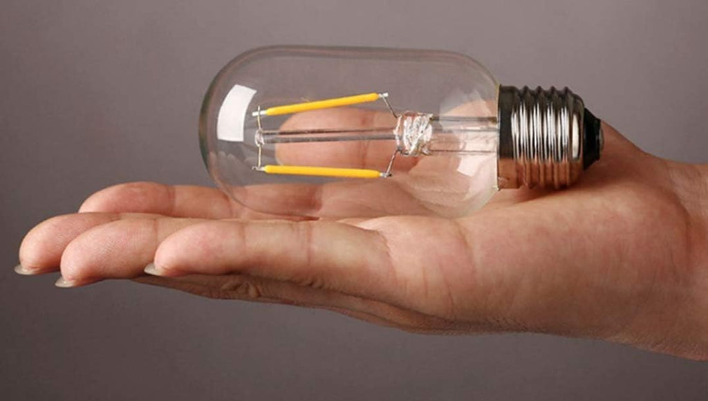 T45 LED Vintage Edison Bulbs T45 2W LED Filament Bulb T14/T45 LED Tubular Light Bulb Decorative