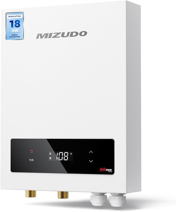 18kW Tankless Water Heater Electric, 240 Volt Instant On Demand Hot Water Heater, Up to 4.2 GPM for 2-3 Point of Use