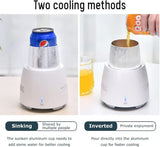 Portable Mini Refrigerator Electric Summer Drink Cooler Kettle Drink Instant Quick Cooling Cup Home Office Cold Drink