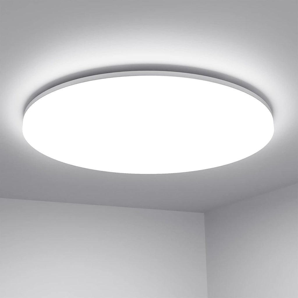 11 inch Flush Mount LED Ceiling Light , 2400LM 24W | 5000K Daylight, Bright Ceiling Light Fixture , Laundry, Hallway