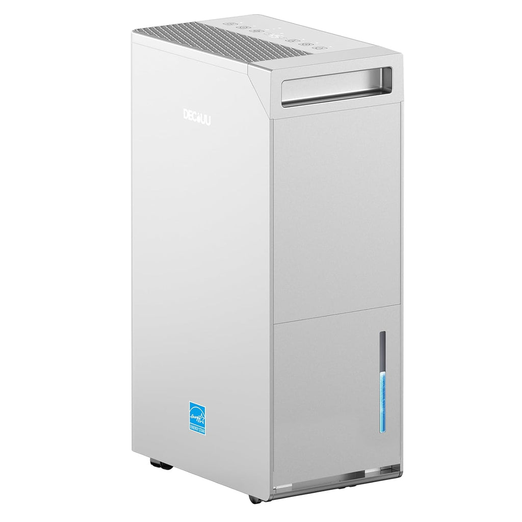 5000 Sq.Ft Energy Star Most Efficient 2024 Dehumidifier, Max 100 Pint Dehumidifier for Basement with Drain Hose