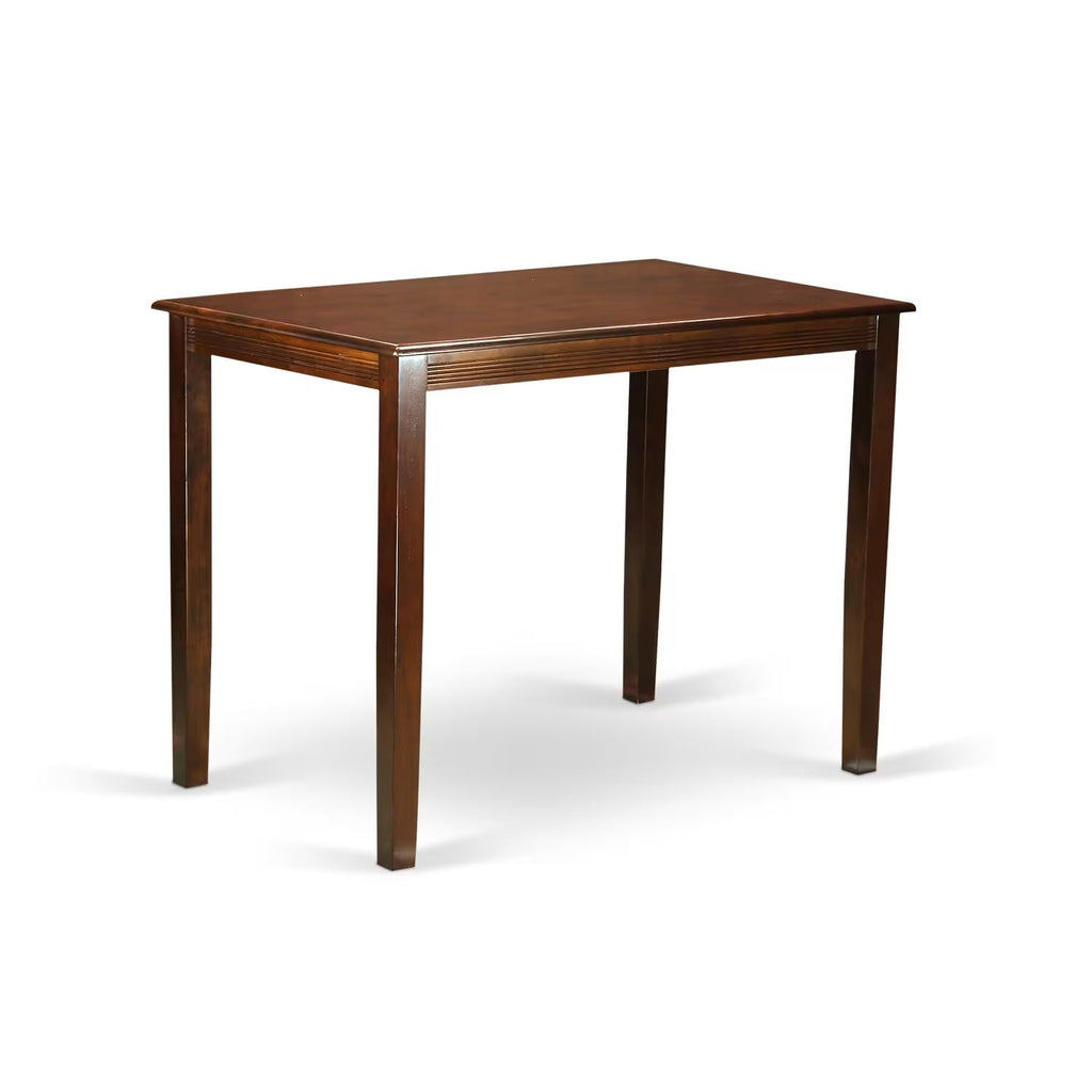 West Furniture YAT-MAH-H Yarmouth Rectangle Counter Height Dining Table, 30x48 Inch, Mahogany
