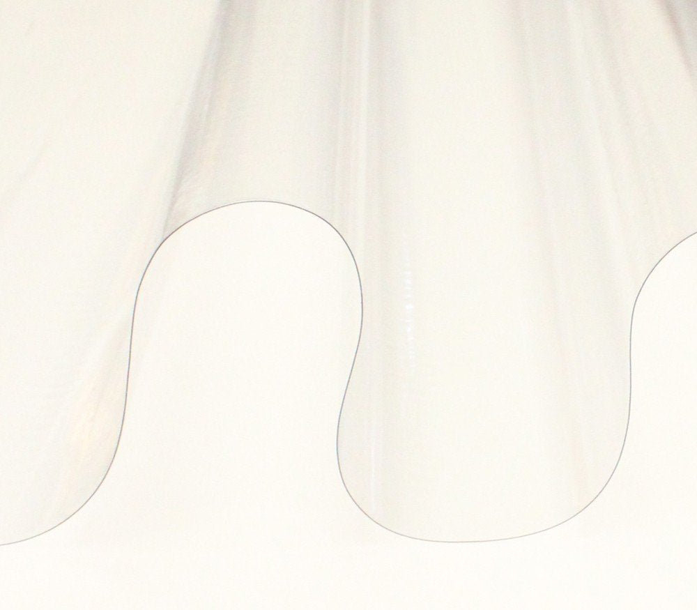 Clear Vinyl Fabric 54" Wide Sold By The Yard (8 Gauge)