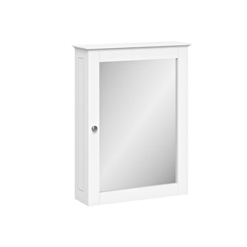Ashland Bathroom Wall Mount Medicine Cabinet with Mirror, White