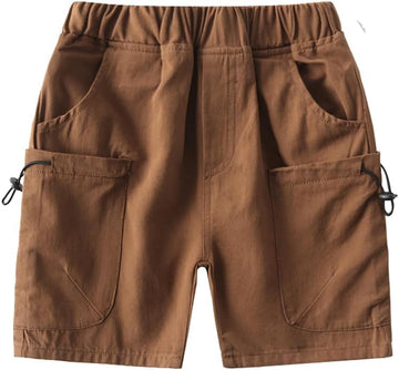Tollder Kid Boys' Pull On Casual Pockets Shorts