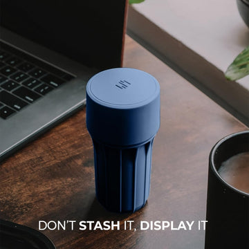 Air Tight Smell Proof Container (148ml) - Vacuum Seal Jar, Waterproof Food Storage Canister, Portable Small Smell