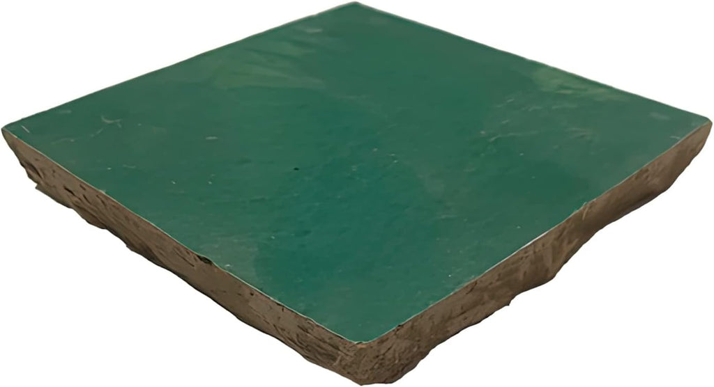 Mosaic & Tile House Moroccan Mosaic Handmade 4x4-in. Solid Color Sea Green (MSC01-16)