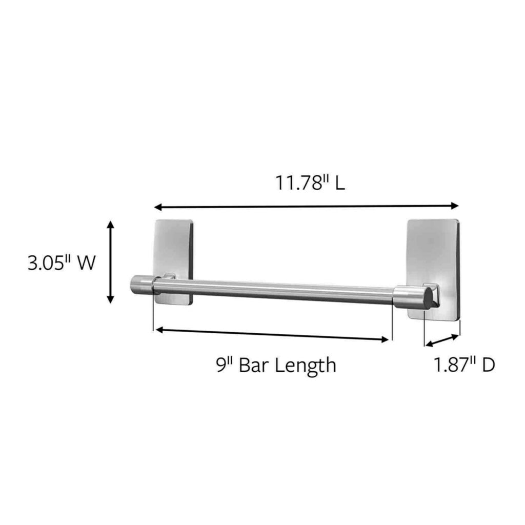 Towel Bar, Satin Nickel